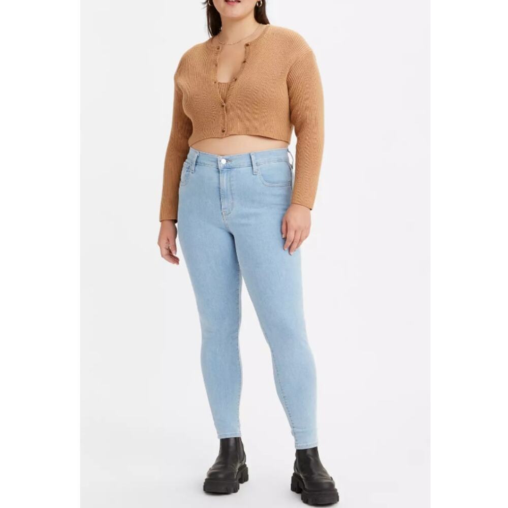Levi's Women's Ontario Noise Light Wash 720 High Rise Super Skinny Jeans Size 26